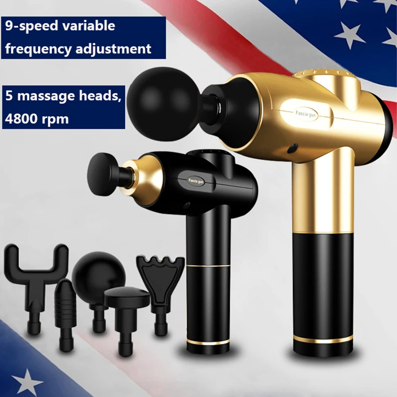 Электрический пулемет для глубокого расслабления мышц оборудование фитнеса