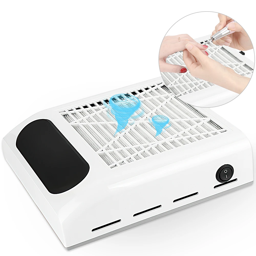 Пылесборник DIOZO для ногтей 80 Вт пылесос маникюрный салон дизайна