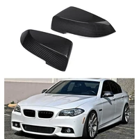 car mirror cover carbon fiber cover lamp cover suitable for bmw 5 series f18 f10 replacement type rearview mirror cover2010 2017