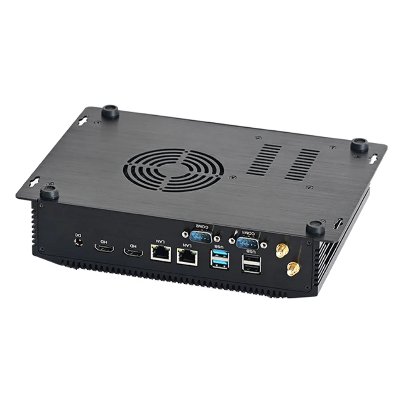 Новейший мини-вентилятор с 2COM RS232 Dual HDMI и LAN Core 10-го поколения i7 1065G7 i5 1035G1