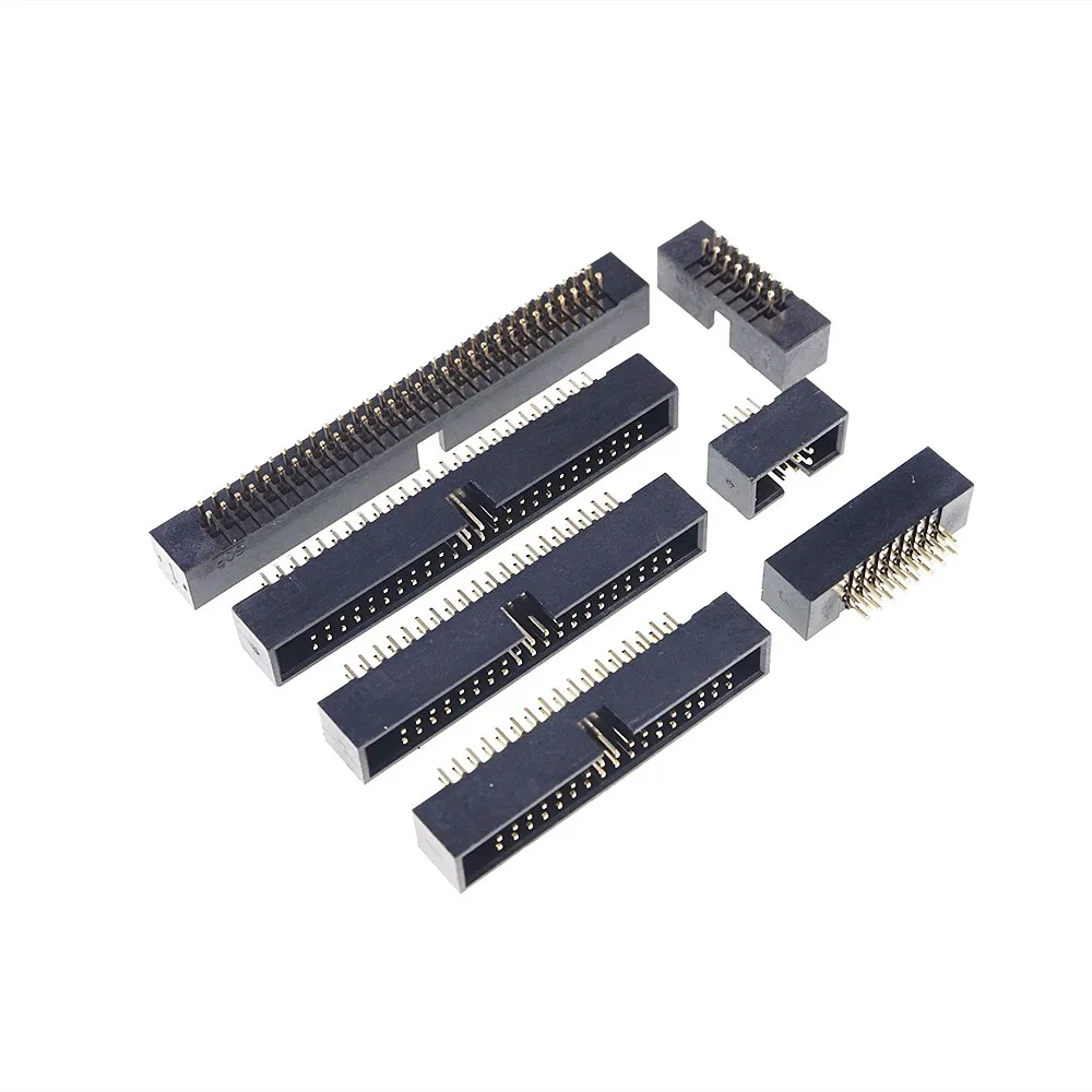10 шт. коннектор для коробок 1 27 мм x 2x6 Pin 12 два ряда сквозное отверстие dip Тип прямой