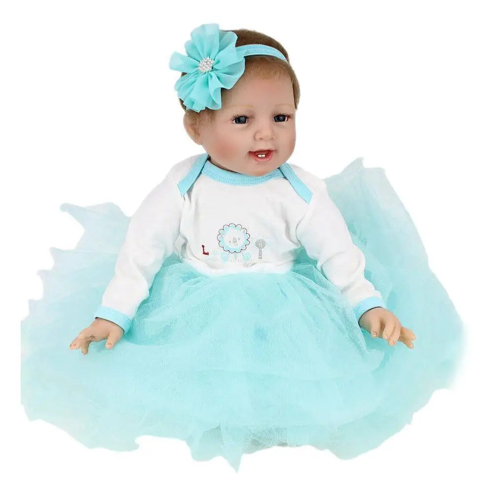 

Soft Cloth Dolls for Kids 22 Inch Baby Toy Lovely Soft Cloth Body