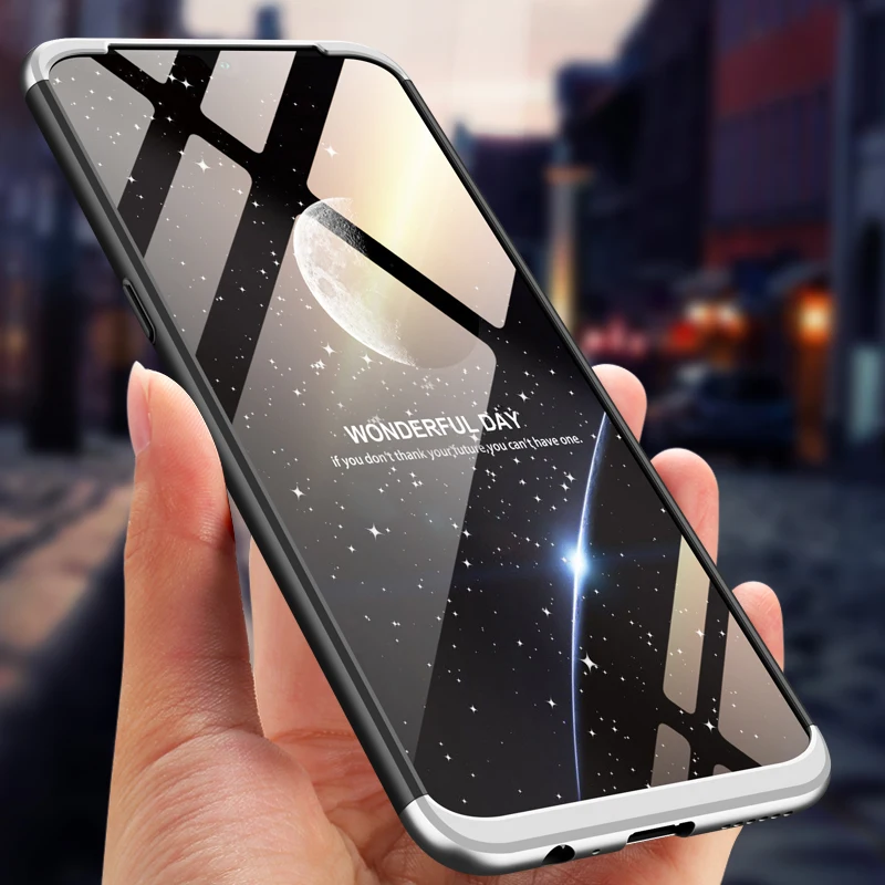 Оригинальный чехол для Vivo V17 Neo 360 полная защита ударопрочный 3 в 1 тонкий жесткий