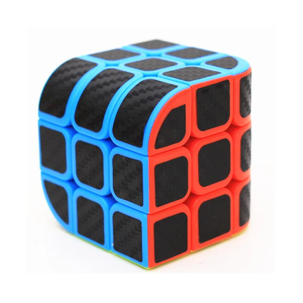 Curve 3X3 наклейка меньше скорости кубик-пенроза головоломка новый дизайн 56 мм ПВХ