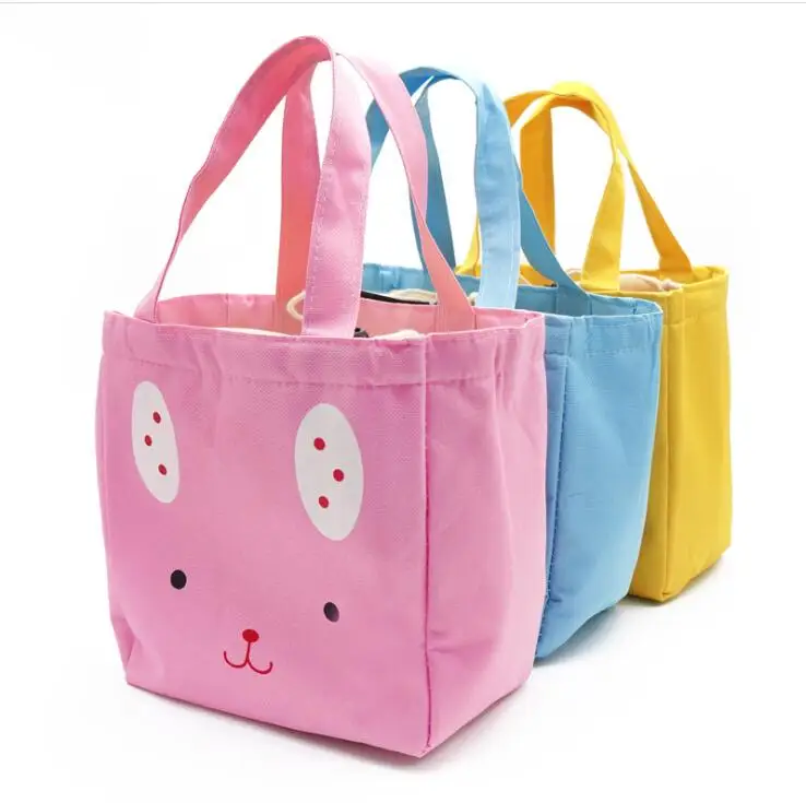 Portable Lunch Bag For Women drawstring lunch bag Thermal Insulated Box Bento Pocket Milk Bottle Insulation | Багаж и сумки