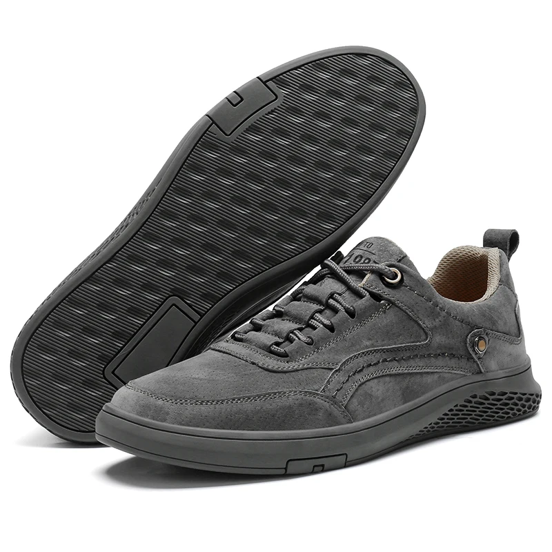 

outdoor Casual Shoes men Flats Shoes Men Comfortable Genuine Leather Boat Shoes Loafers Breathable High Quality Boat Shoes