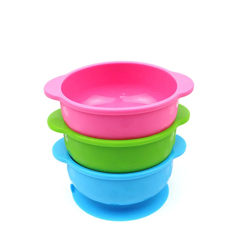 Детская силиконовая тарелка для детей миска с присоской ложка еды поднос посуда