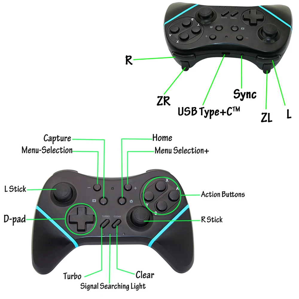 Пульт дистанционного управления геймпад джойстик игры для Nintendo Switch аксессуары