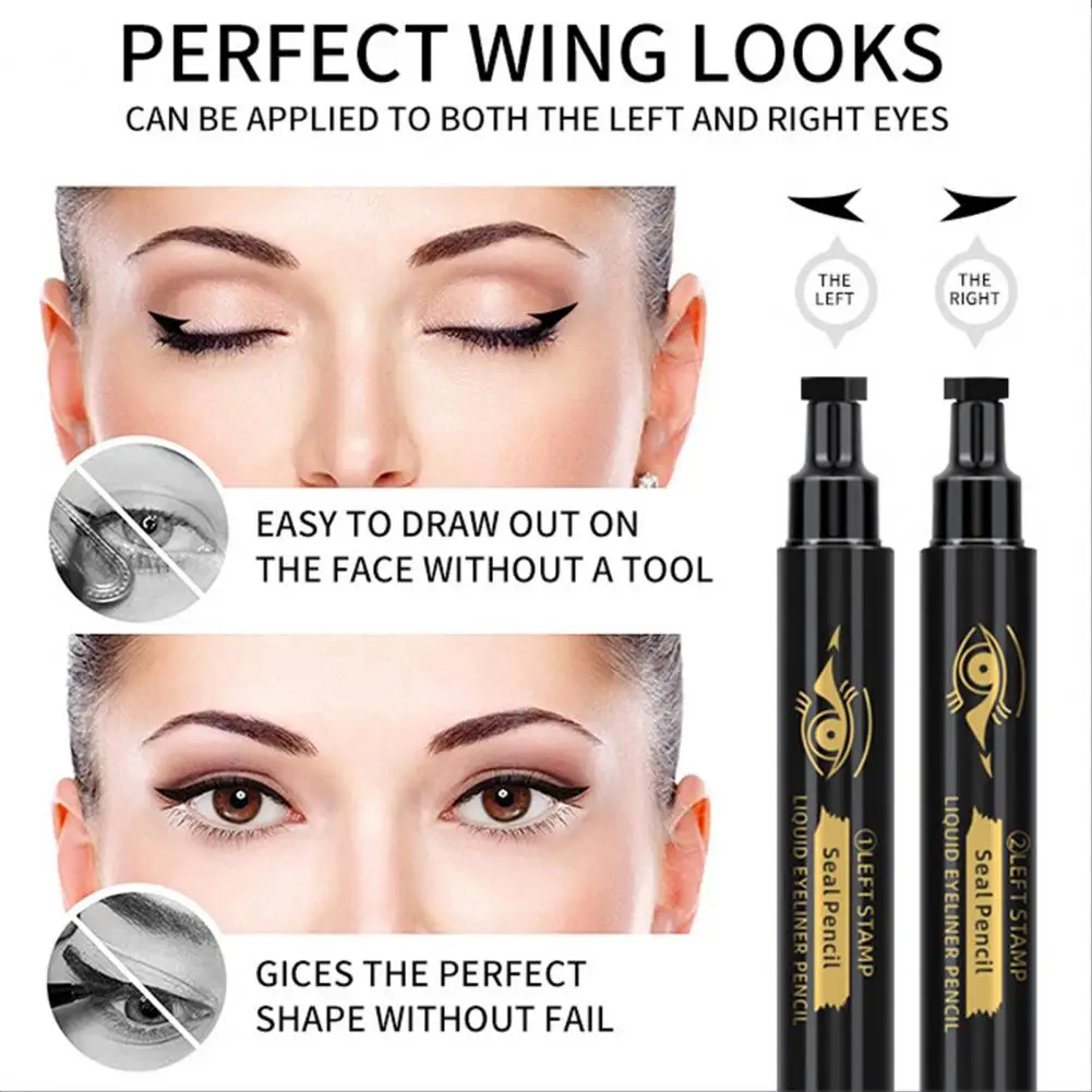 Карандаш для подводки глаз быстросохнущая невязкая Женская Черная Подводка