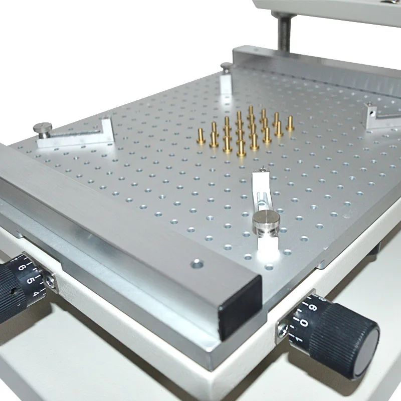 Паяльная паста печатная машина ZB3040H Высокоточный Ручной Настольный оловянный