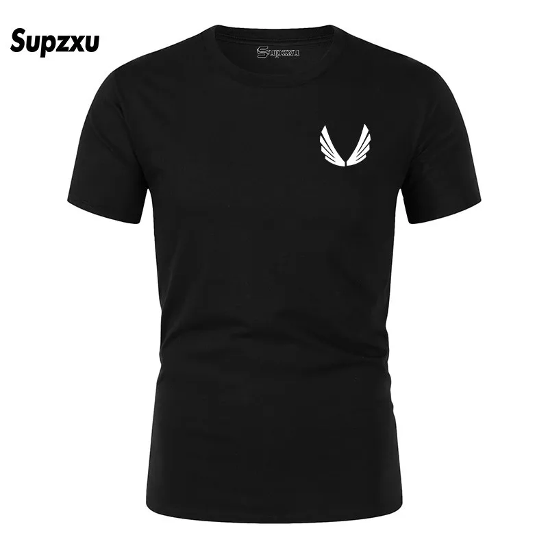 

SUPZXU100% cotton 2020 new wings printing men and women T-shirt casual O-collar men and women T-shirt summer top quality T-shirt