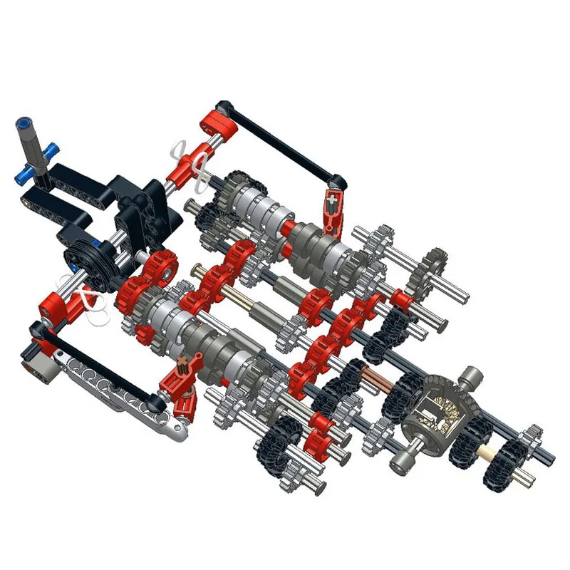 

New Technology Series LeGINGlys MOC-14052 Ultimatum GTR V10 sports car Building Blocks Bricks diy toy Gift birthday christmas