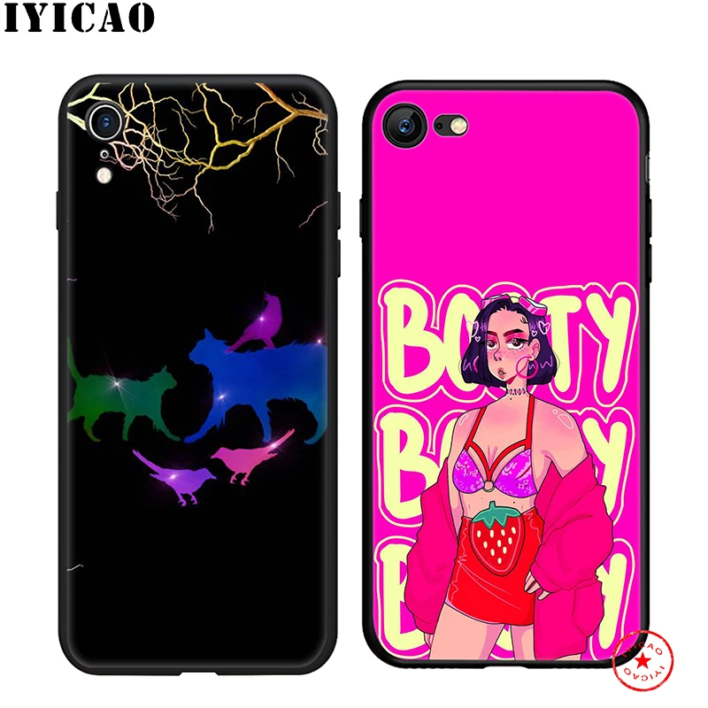 IYICAO Doja Cat Rapper мягкий чехол для телефона iPhone 11 Pro XR X XS Max 6 6S 7 8 Plus 5 5S SE силиконовый TPU |