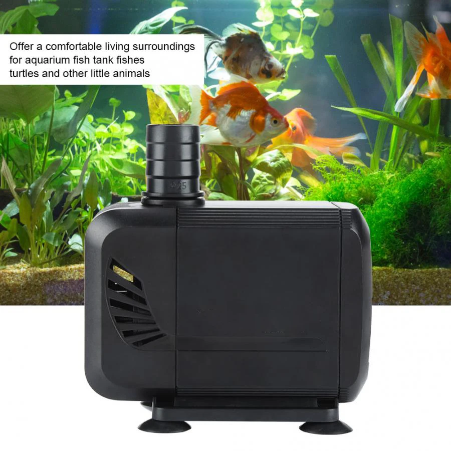 Водяные насосы 40 Вт рыбий Аквариум Фонтан с погружным насосом пруд циркуляция