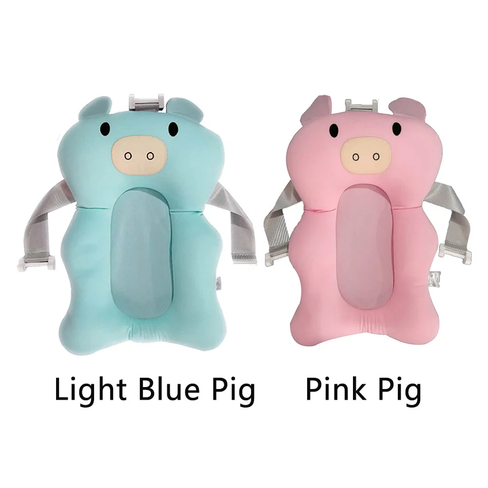 

Suspended Bath Soft Shower Anti Slip Baby Tub Pad Bed Air Cushion Universal Foldable Newborn Kids Support Mat Safety