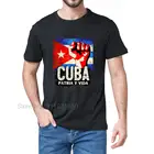 Футболка унисекс из 100% хлопка с изображением кубинской патрихи и виды, Винтажная летняя мужская футболка оверсайз, свободная футболка, Женская Повседневная Уличная одежда, подарок