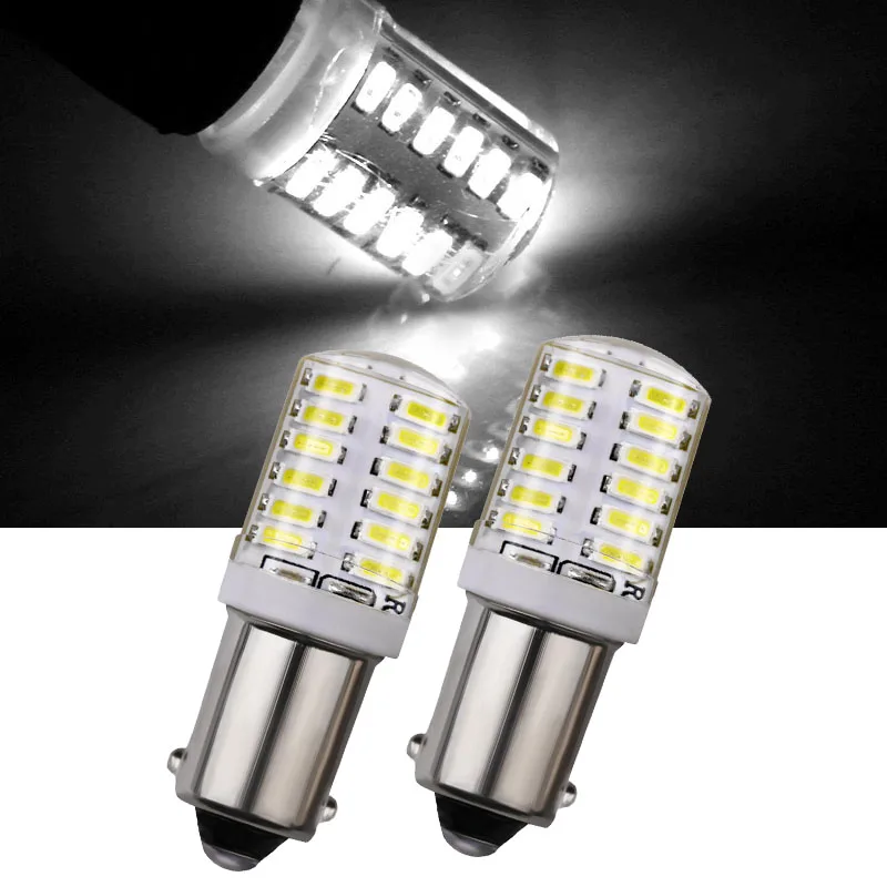 4 шт. автомобильный купольный светильник Ba9s 3014 24smd высокий яркий 12 В для Чтения