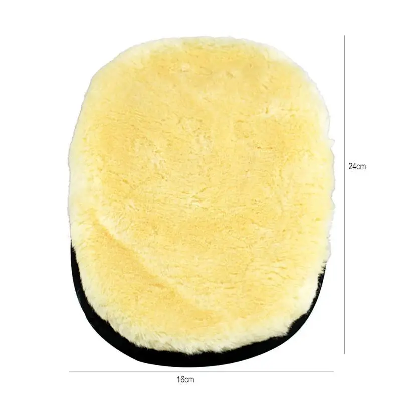 Шерсть мойка автомобиля полировальная перчатка бытовые инструменты для очистки