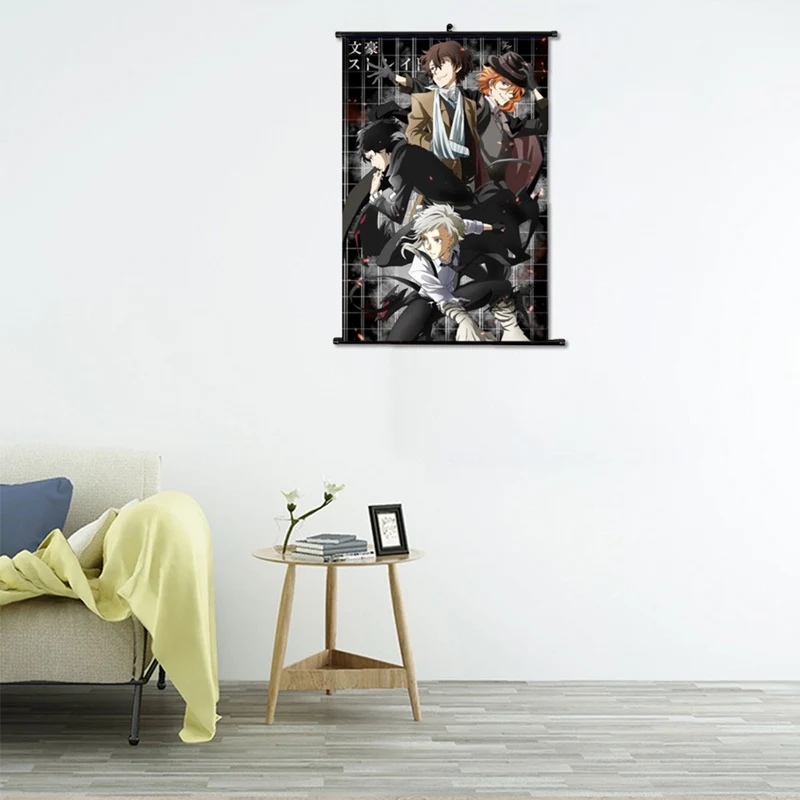 Bungou стена Аниме Манга бродячие собаки плакат украшение для дома настенное