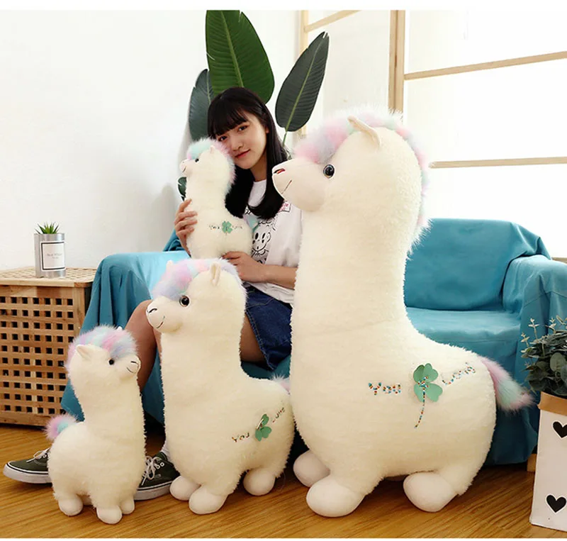 Мягкие игрушки подушки Новый Альпака плюшевая игрушка трава новые творческие