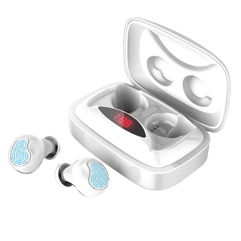 TWS с сенсорным управлением Bluetooth V5.0 бинауральные наушники aptx без потерь с шумоподавлением Беспроводные наушники 10h время прослушивания музыки