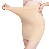 high waist tummy control slips woman seamless slimming half slip underwear shapewear body shaper underdress petticoat shapers