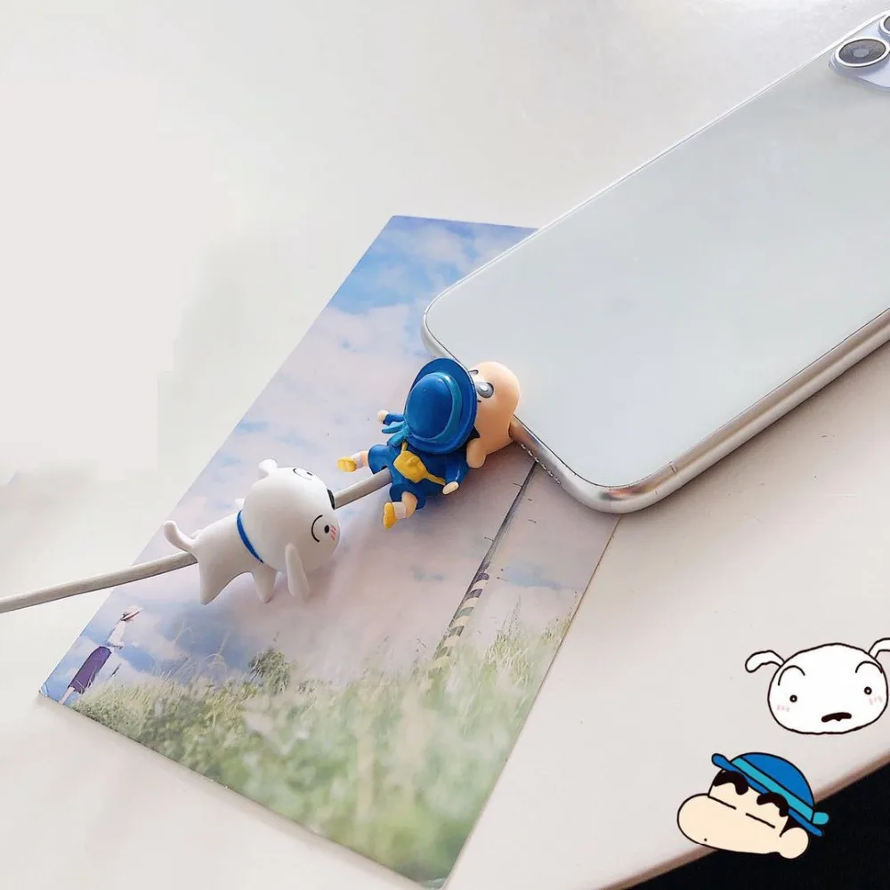 Кабельная арматура для iphone 6 7 8 x защитный чехол usb кабеля кабель куклы животных
