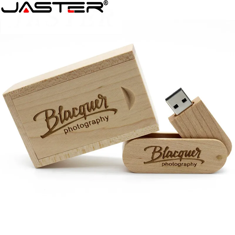 Корабль (свободный изготовленный на заказ логотип) деревянный USB флеш накопитель