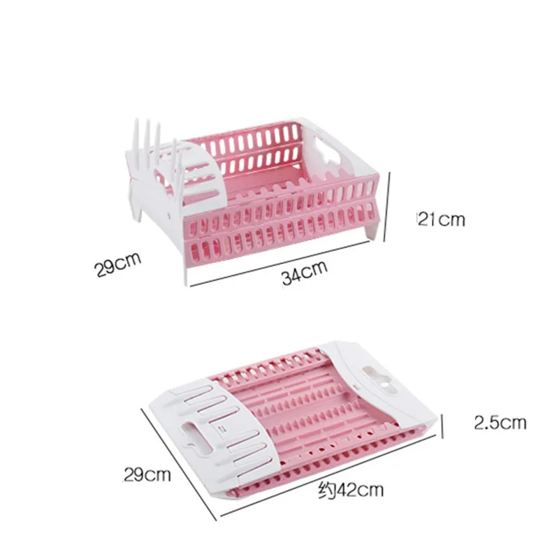 Складная подставка на раковину сушилка для сушки посуды компактные вешалки
