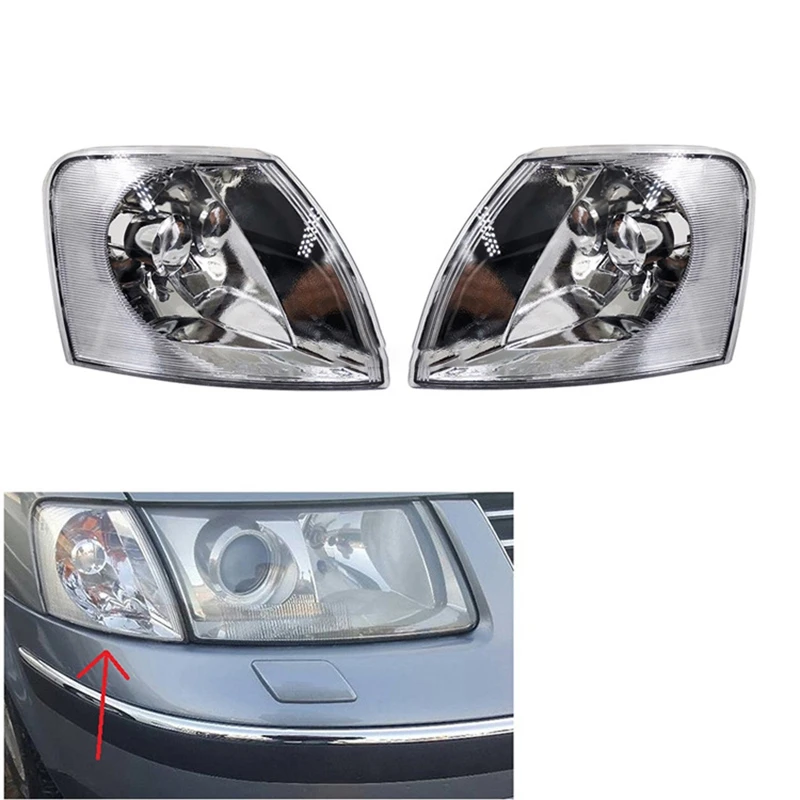 

Car Corner Lampshade Headlight Turn Signal Lampshade for Passat B5 1996-2000 3BD 953 041 3BD 953 042