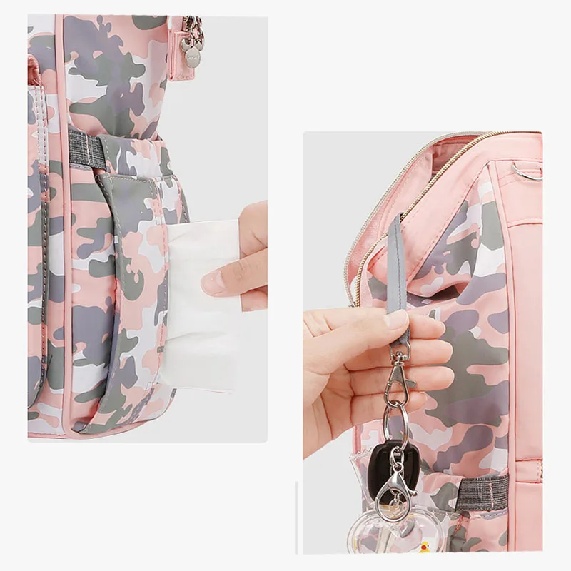 Разноцветные новые детские сумки для подгузников с Минни и Микки дорожная сумка