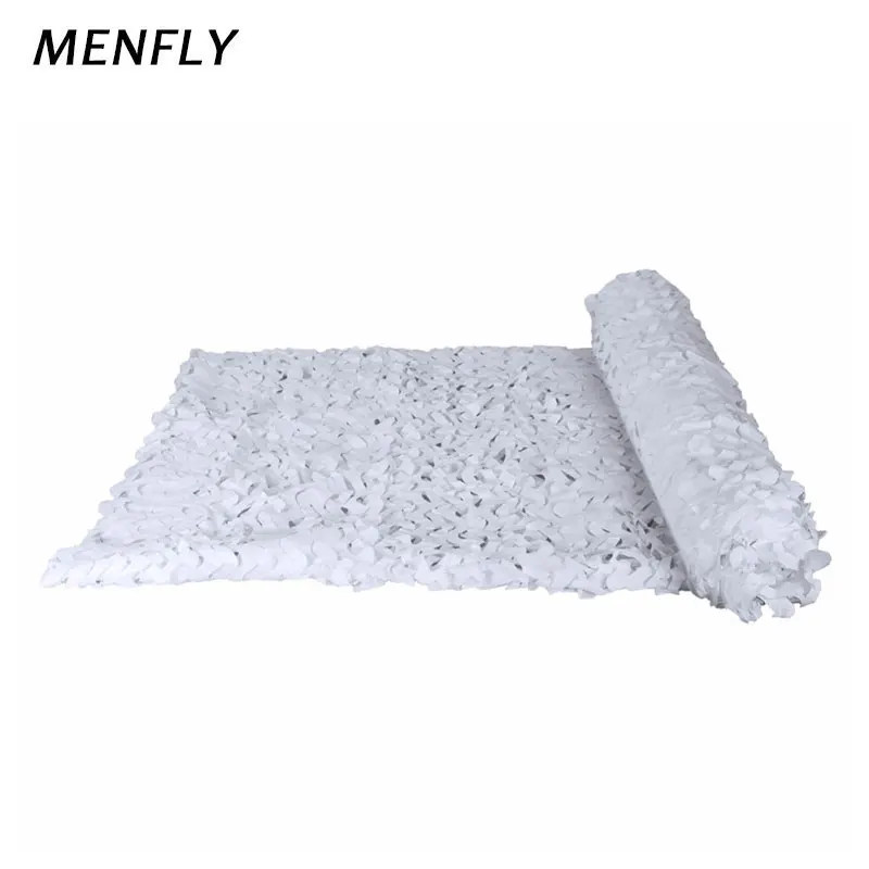 Белая камуфляжная сетка MENFLY свадебная тематическая сеть для украшения Ширина 1 5