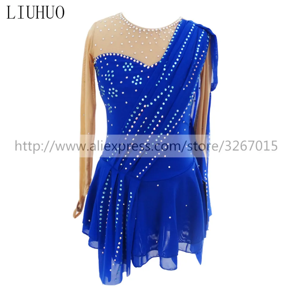LIUHUO платье для фигурного катания женское Ледовое выступление в катании на