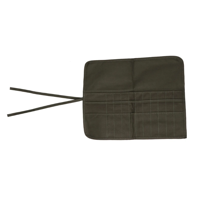 

Brush Bag Artist Watercolor Draw Pen Oil Paint Roll Up Canvas Cases Holder Pouch