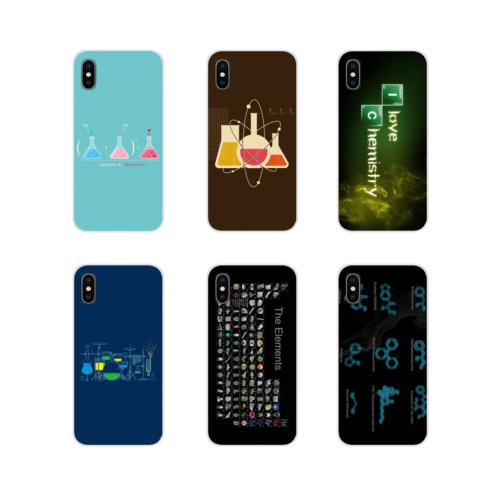 Чехол для телефона с рисунком биологической формулы Huawei G7 G8 P7 P8 P9 P10 P20 P30 Lite Mini Pro P