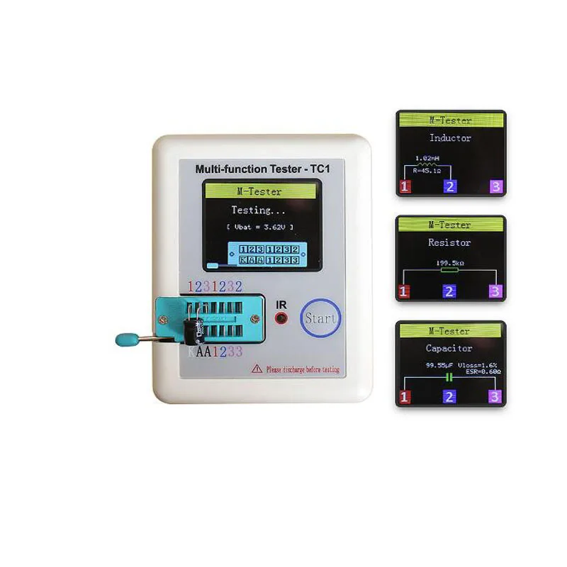 Тестер транзисторов фотографический дисплей с полноцветным экраном