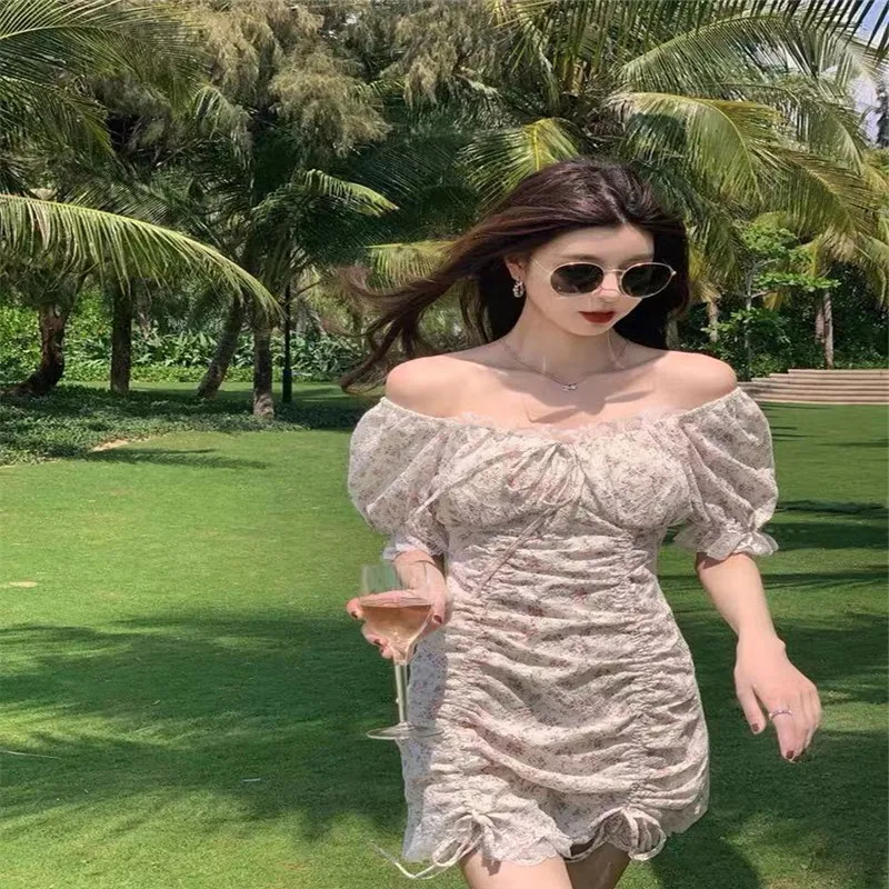 

903 Print Knit Bodycon Dress Women Green Y2K Summer Hollow Out Sexy Sleeveless Spaghetti Strap Beach Midi Dresses Party