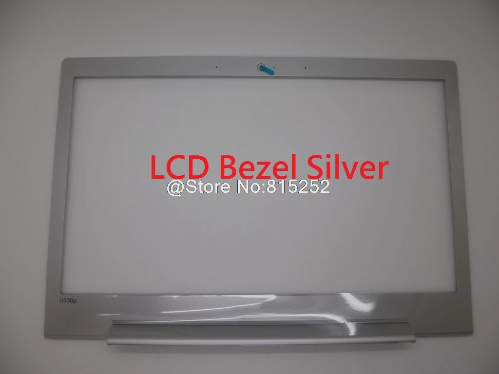 Laptop LCD Front Bezel Cover For Lenovo U330 U330P 90203124 3DLZ5LBLV20 90203123 Silver 3DLZ5LBLV00 Black Non touch New|cover for laptop|laptop