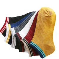 thin korean womens socks young lady style summer shallow boat socks south korea cute pure cotton wet socks