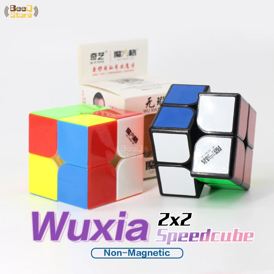 Mofangge Wuxia M 2x2 Магнитный куб магический скоростной пазл волшебный профессиональная