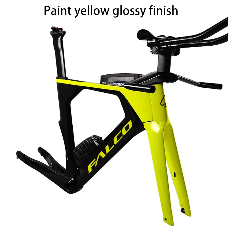 Велосипед FALCO 2019 AERO Carbon для триатлона 49/52/54/56/58 см карбоновая рама tt 1 1/2 дюйма Tapper tube