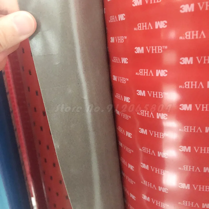 Яркая прозрачная двухсторонняя лента 3 м серый монтажный скотч из пены для