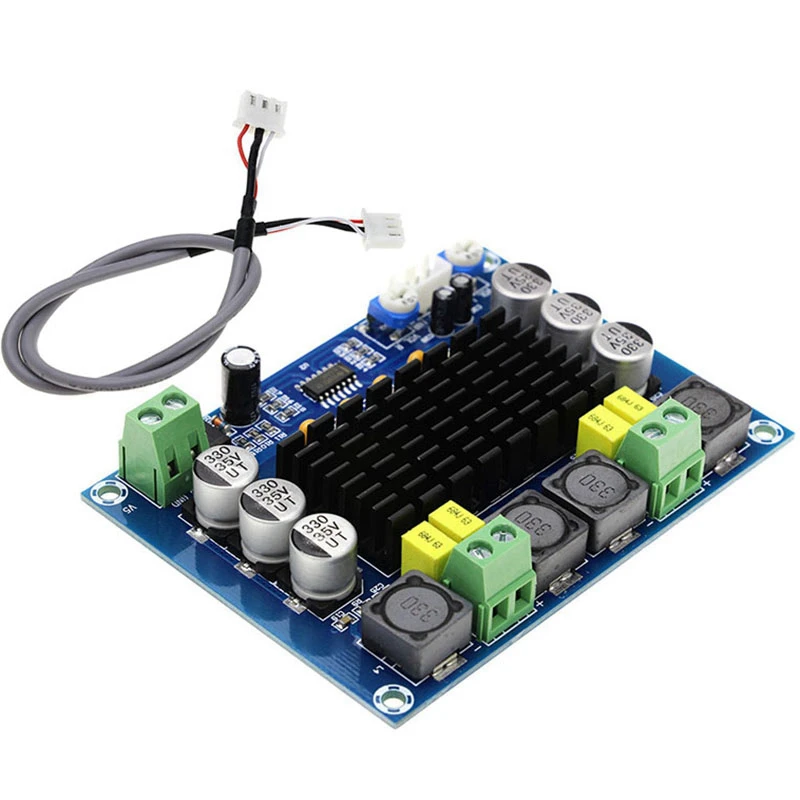 

2 Pcs Subwoofer Amplifier Audio Board Class D 2.1 Channel Digital Sound Amplifiers Tas5630 150Wx2+300W & Tpa3116D2 2X120W Xh-M5