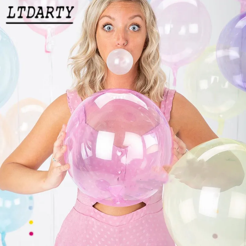 1pcs1 8/24/36 дюймов без складок с украшением в виде кристаллов волна воздушные шары