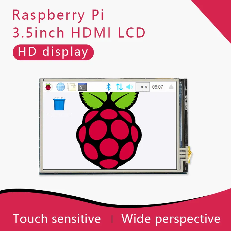 Waveshare 3 5 дюймов Raspberry Pi сенсорный экран TFT дисплей работает с 4 Zero | Компьютеры и