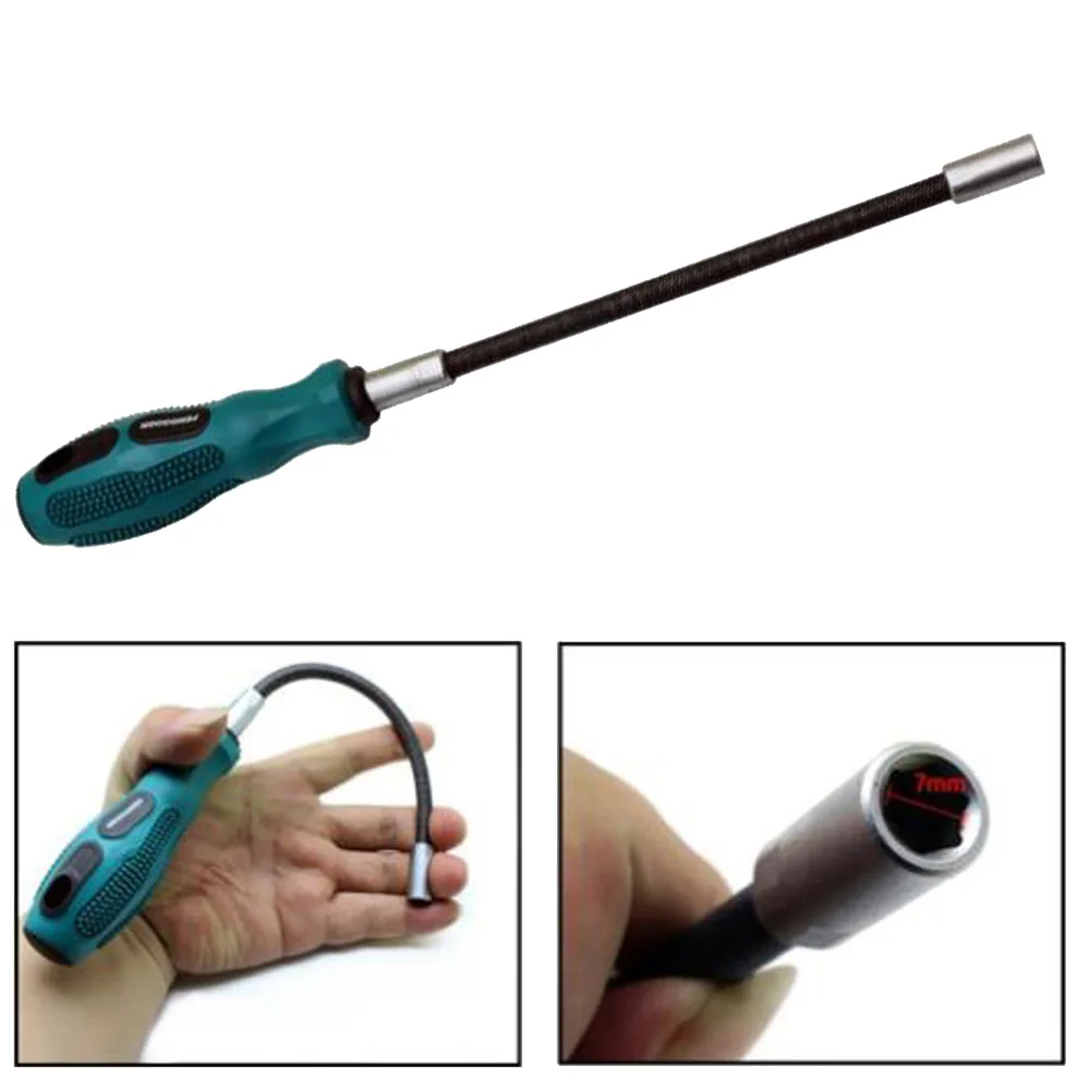 

Flexible Hex Flex Socket Screwdriver Multifunctional 12.20In Non-slip Quality