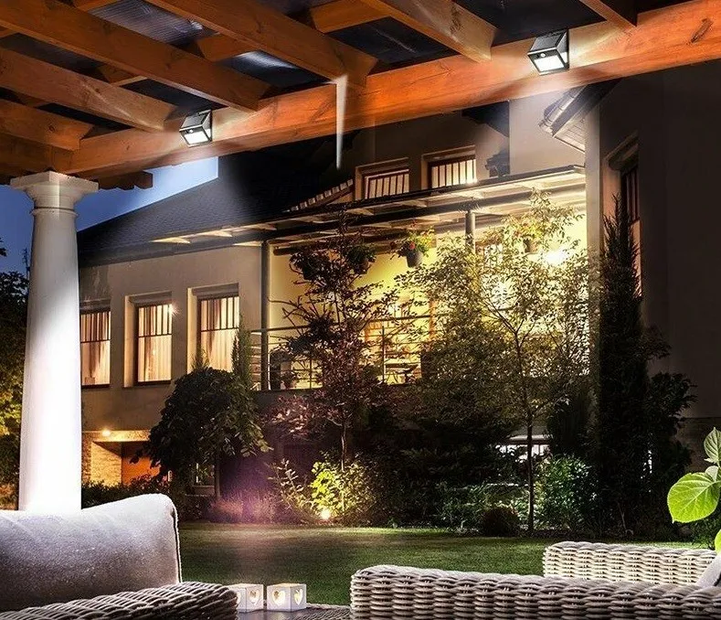 

46 LED Solar Lighting 3 Function-3 EdgesMotion Sensor + Dimmable Lighting + Continuous Combustion-Waterproof