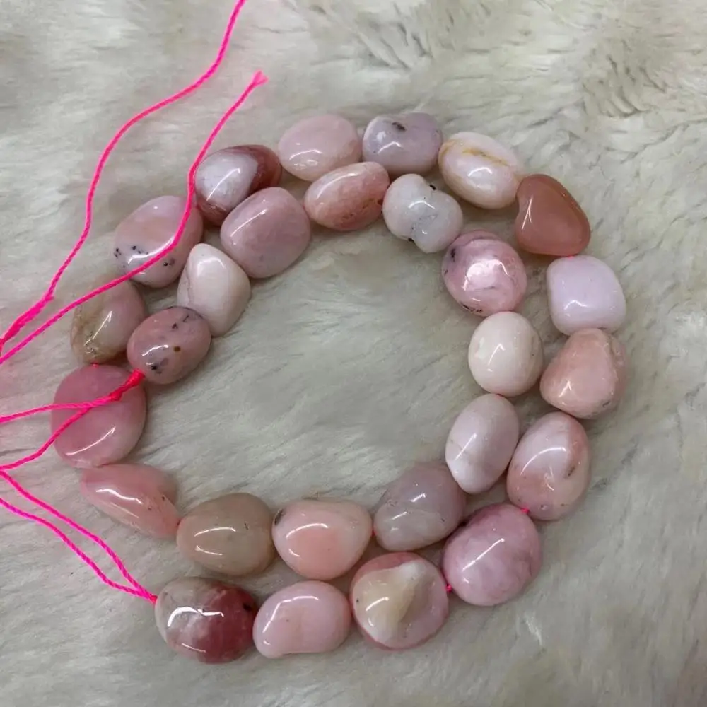 Бусины Из розового опала свободного покроя 8 10 мм прядь 15 дюймов|beads natural|loose beadsstone