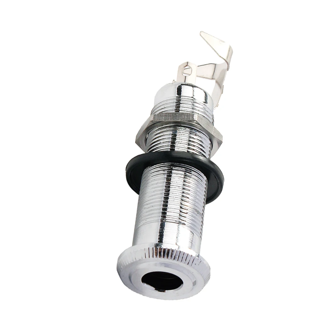 6 35 мм Электрический гитарный цилиндрический зажим концевой штырь моно панель