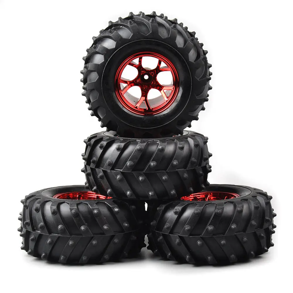 4 шт. 12 мм Шестигранная ширина 57 радиоуправляемые автомобильные шины и колесные